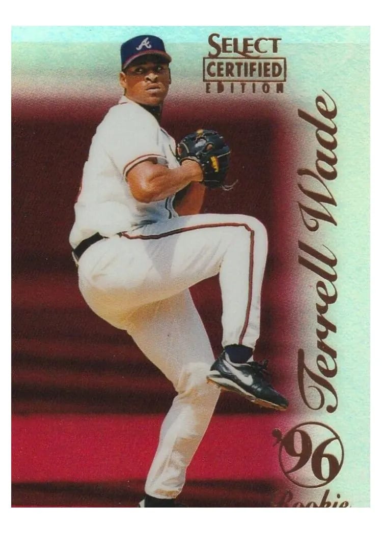 1996 Select Certified Terrell Wade #133 card