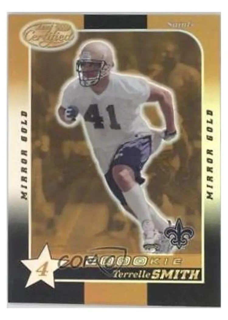 2000 Leaf Certified Terrelle Smith #201 card
