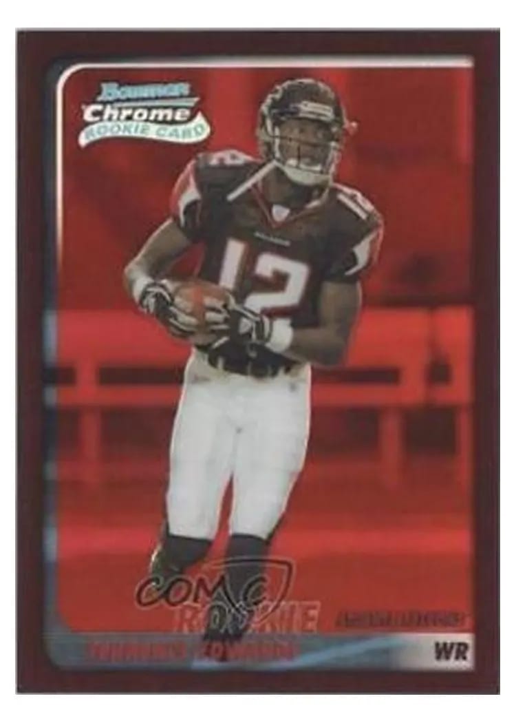 2003 Bowman Chrome Terrence Edwards #142 card