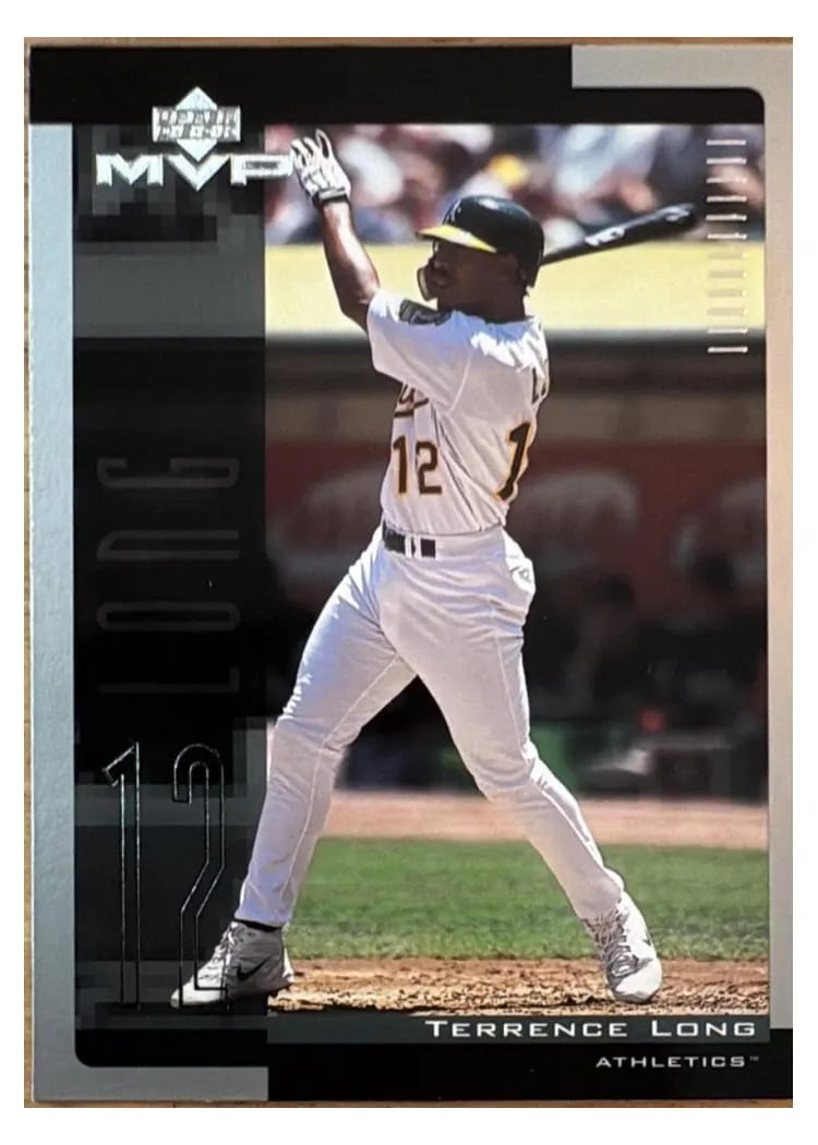 2001 Upper Deck MVP Terrence Long #16 card