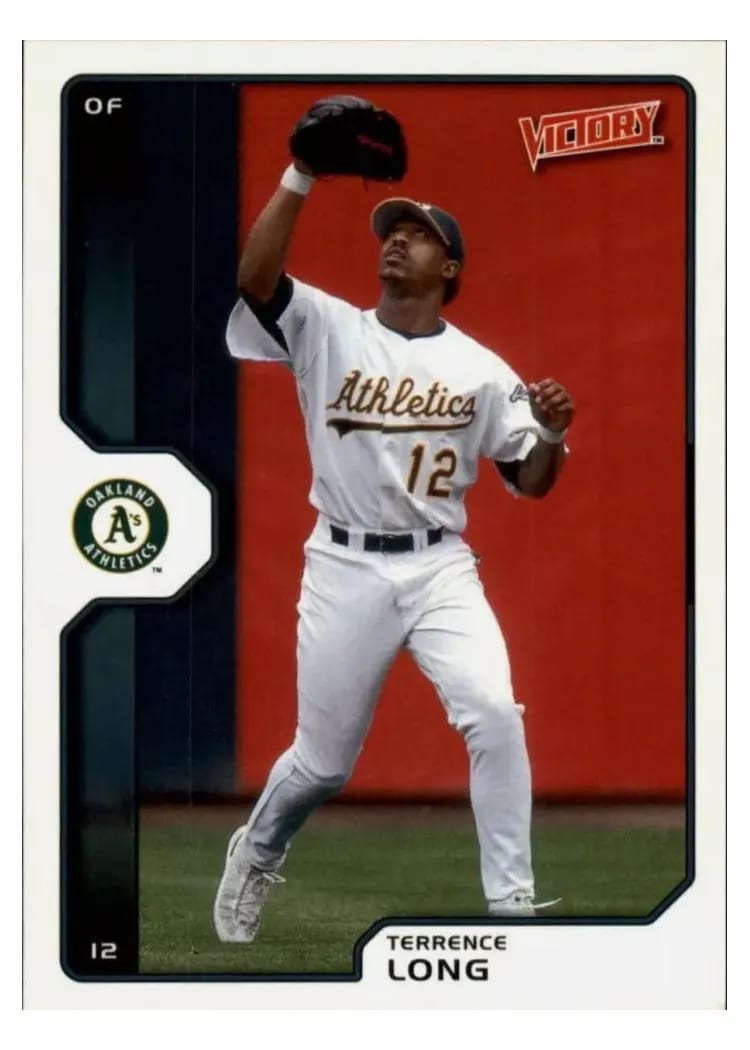 2002 Upper Deck Victory Terrence Long #21 card
