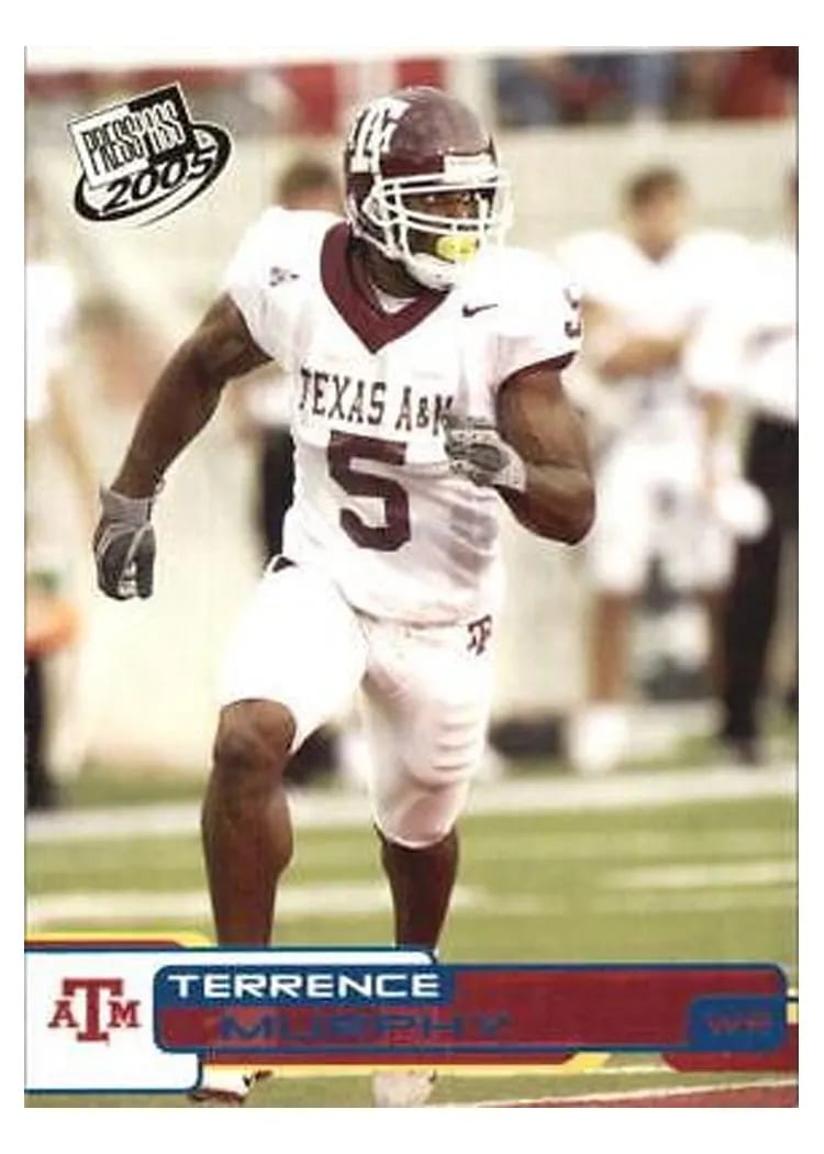 2005 Press Pass Terrence Murphy Blue #B26 card