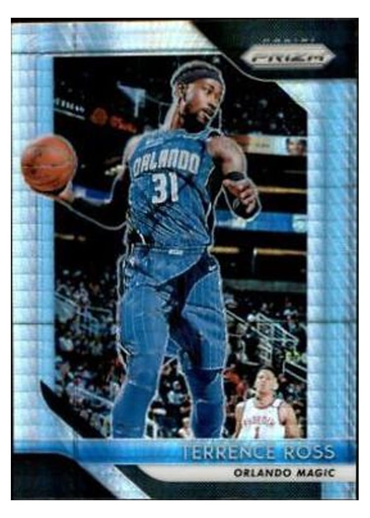 2018-19 Panini Prizm Base Set Terrence Ross Hyper Prizm #149 card
