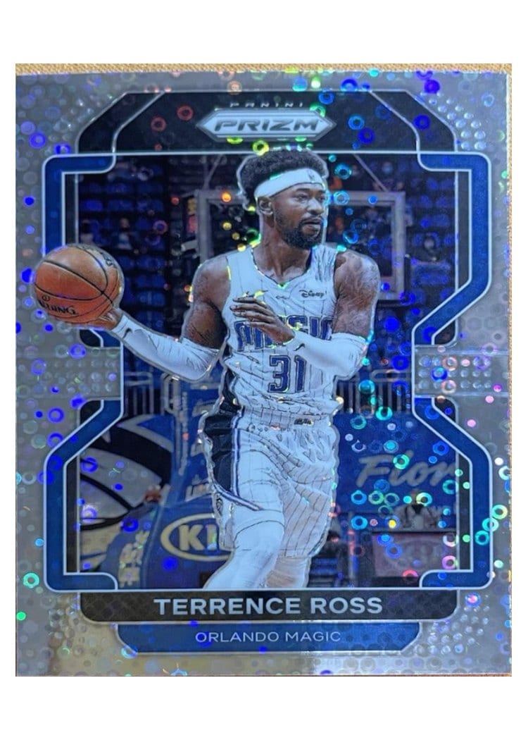 2021-22 Panini Prizm Base Set Terrence Ross Fast Break Prizm #189 card