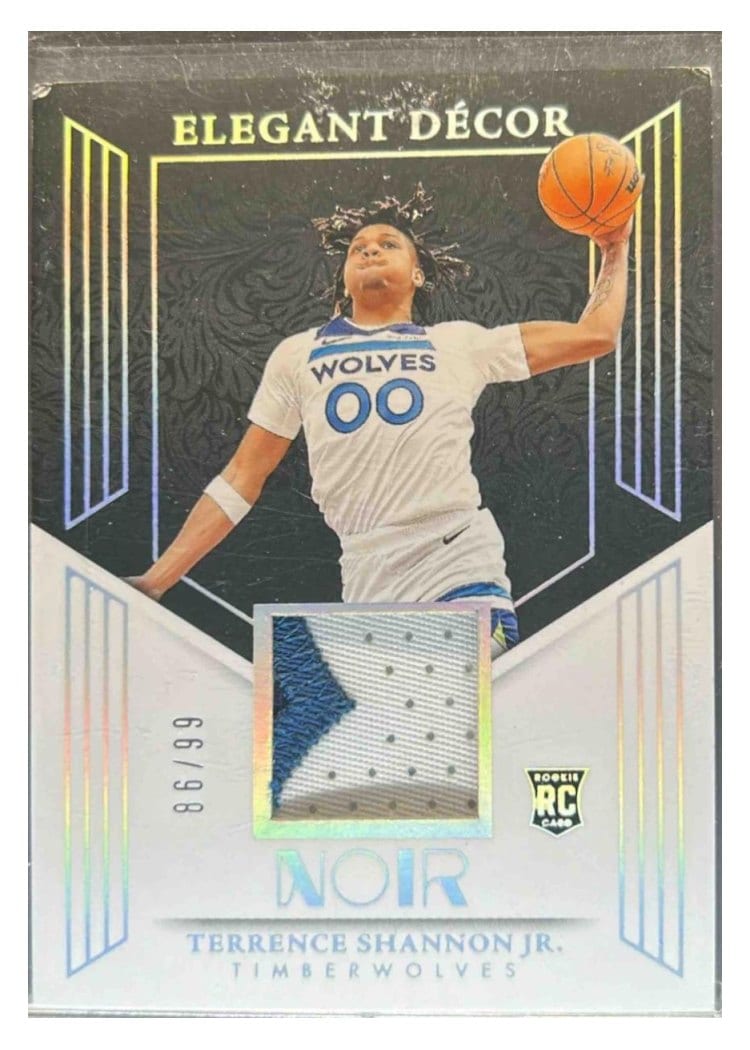 2024-25 Panini Noir Elegant Décor Rookie Jerseys Set Terrence Shannon Jr. #20