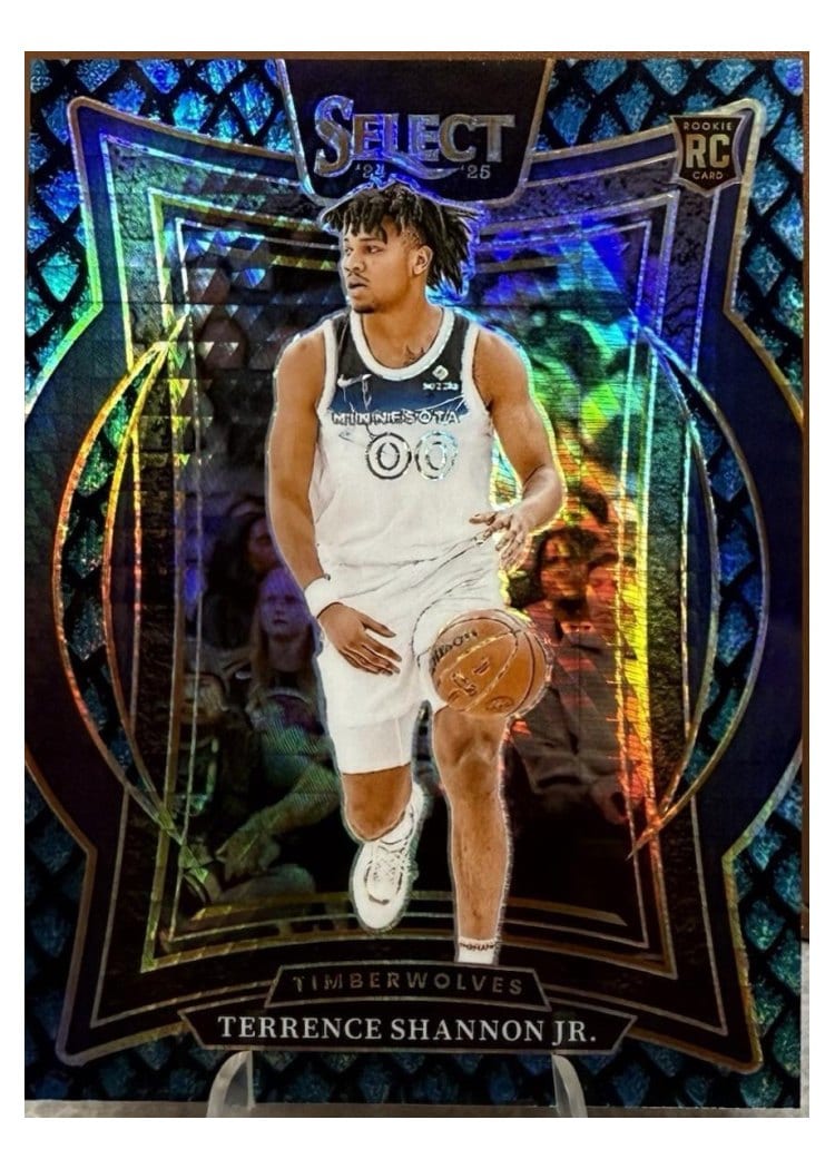 2024-25 Panini Select Base Set Terrence Shannon Jr. Dragon Scale Prizm #78 card
