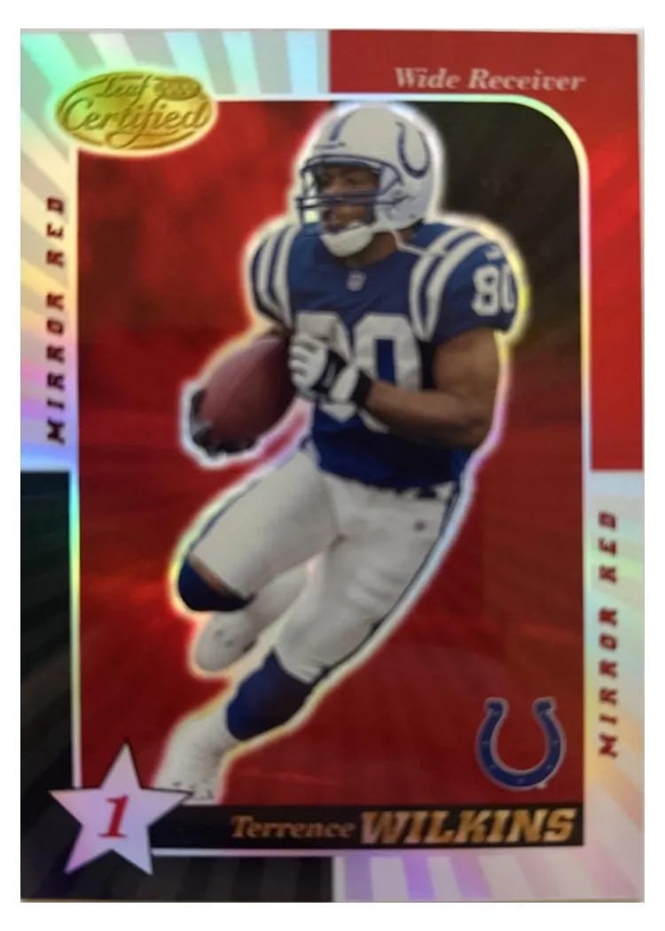 2000 Leaf Certified Terrence Wilkins #45 card