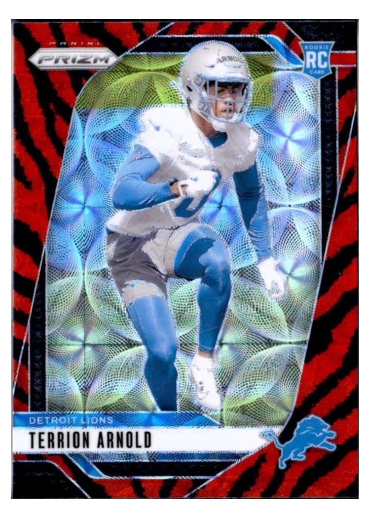 2024 Panini Prizm Base Set Terrion Arnold #389 card