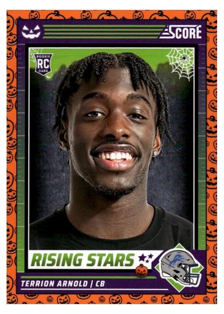 2024 Score-A-Treat Rising Stars Terrion Arnold #46 card