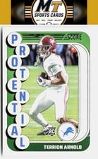 2024 Score Protential Terrion Arnold #13 card