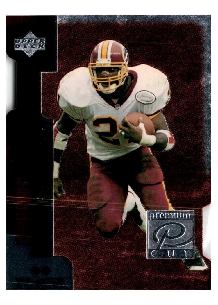 1998 Upper Deck Black Diamond Premium Cut Terry Allen #PC16 card