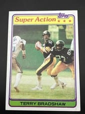 1981 Topps Terry Bradshaw #88 card