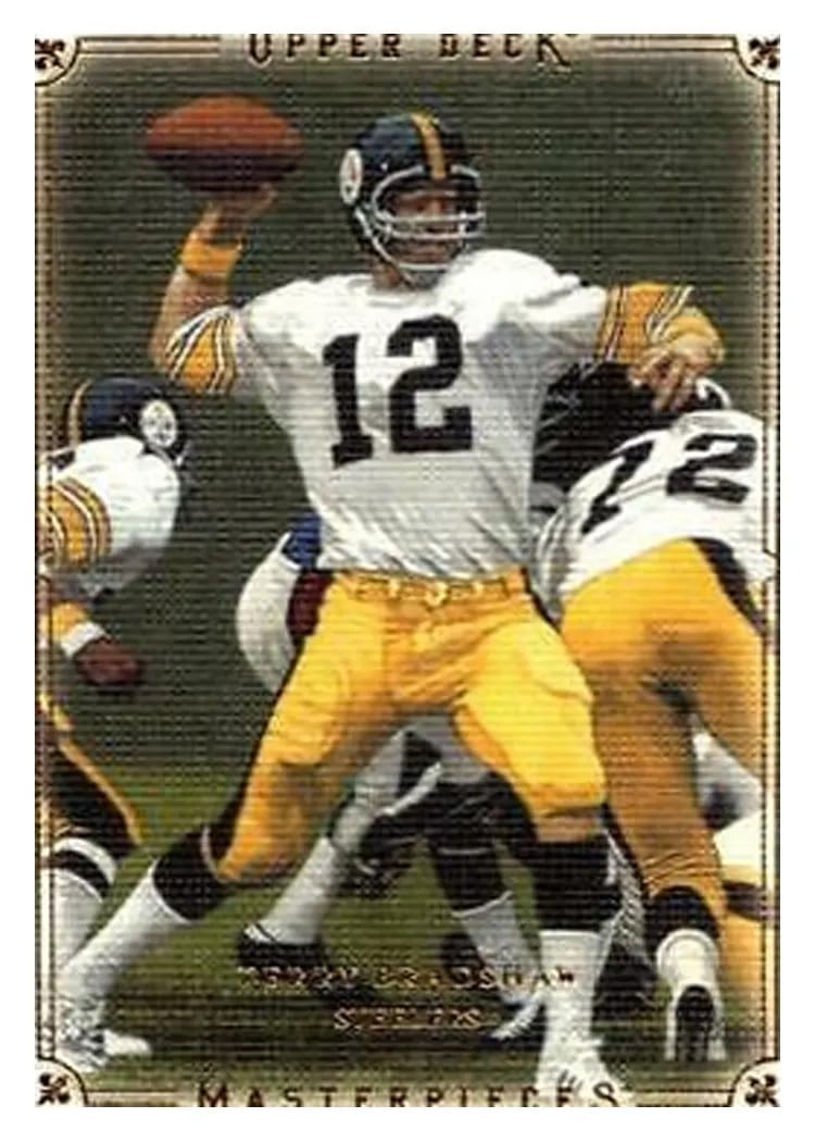 2008 Upper Deck Masterpieces Terry Bradshaw #82 card
