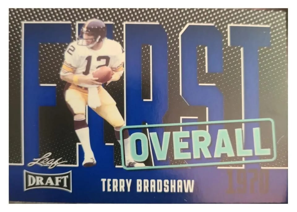 2023 Leaf Draft Terry Bradshaw #2 card