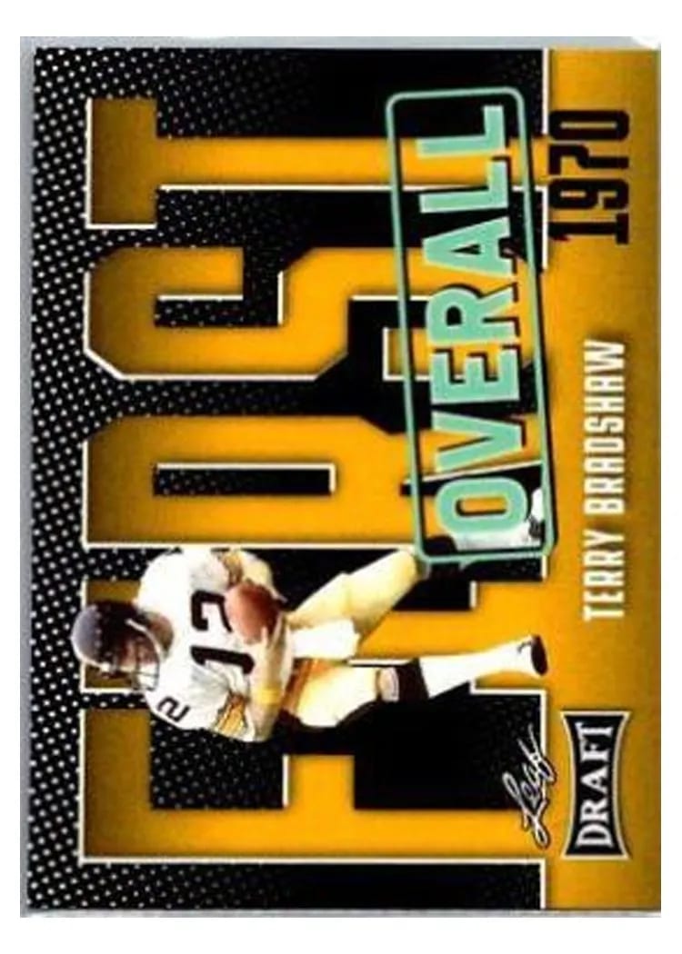2023 Leaf Draft Terry Bradshaw #2 card