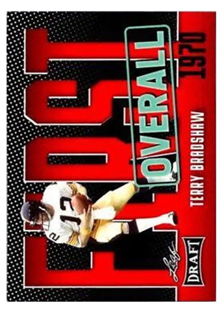 2023 Leaf Draft Terry Bradshaw #2 card