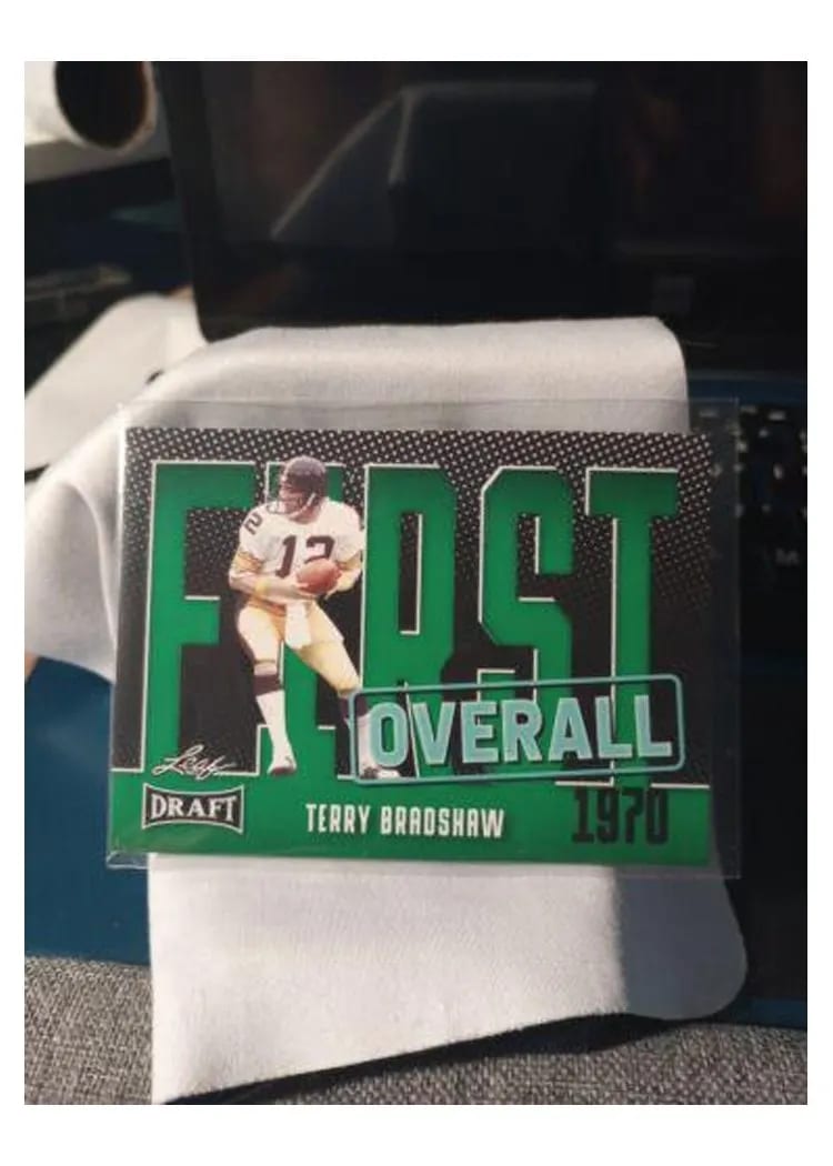 2023 Leaf Draft Terry Bradshaw #2 card