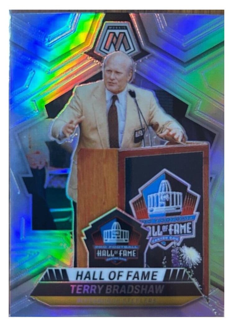 2024 Panini Mosaic Base Set Terry Bradshaw Silver #296 card