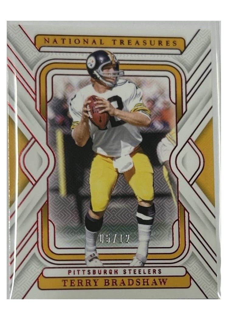 2024 Panini National Treasures Base Set Terry Bradshaw #85 card