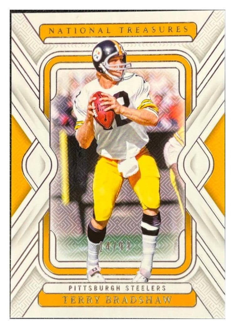 2024 Panini National Treasures Base Set Terry Bradshaw #85 card