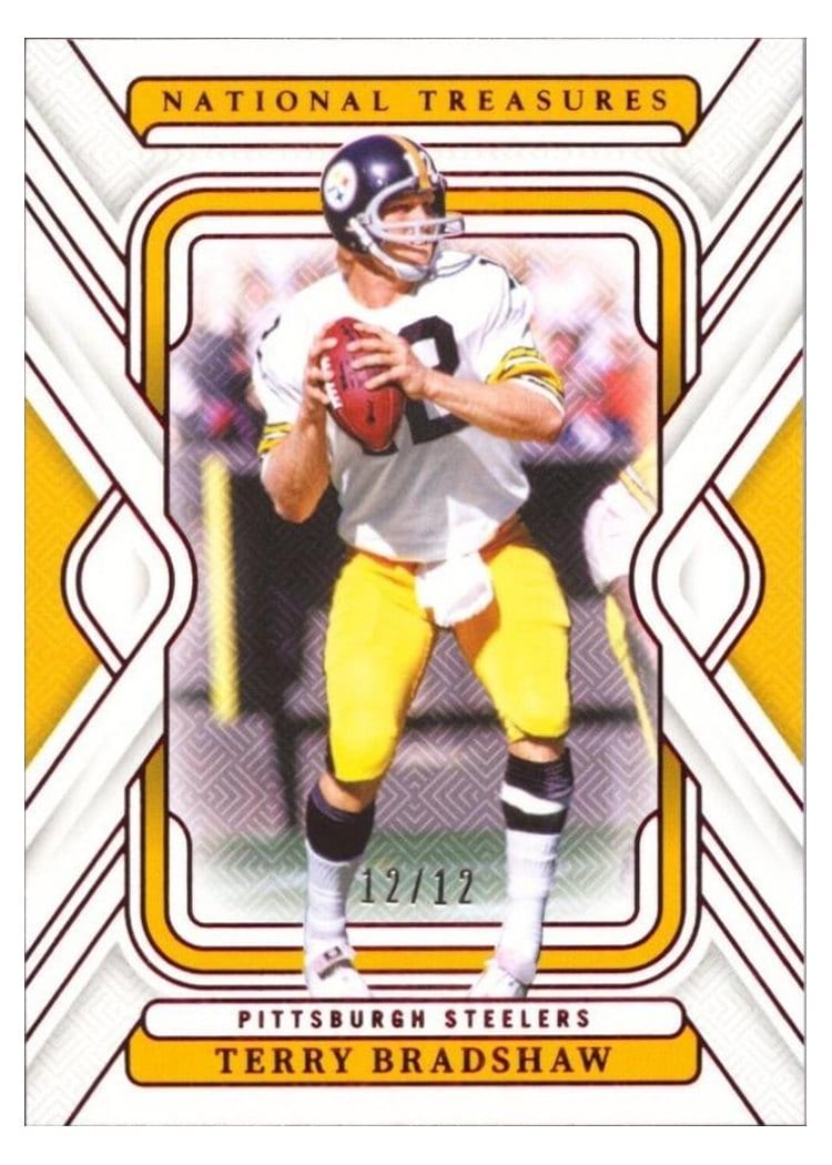 2024 Panini National Treasures Base Set Terry Bradshaw #85 card