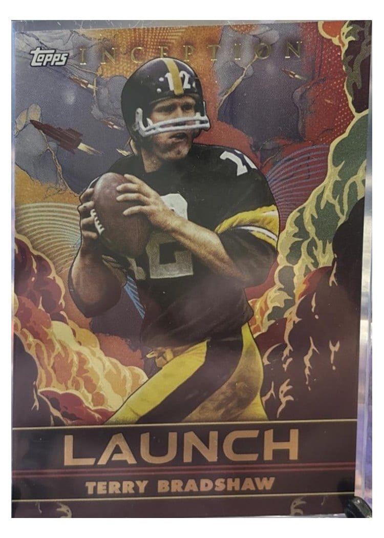 2024 Topps Inception Launch Terry Bradshaw #L-9 card
