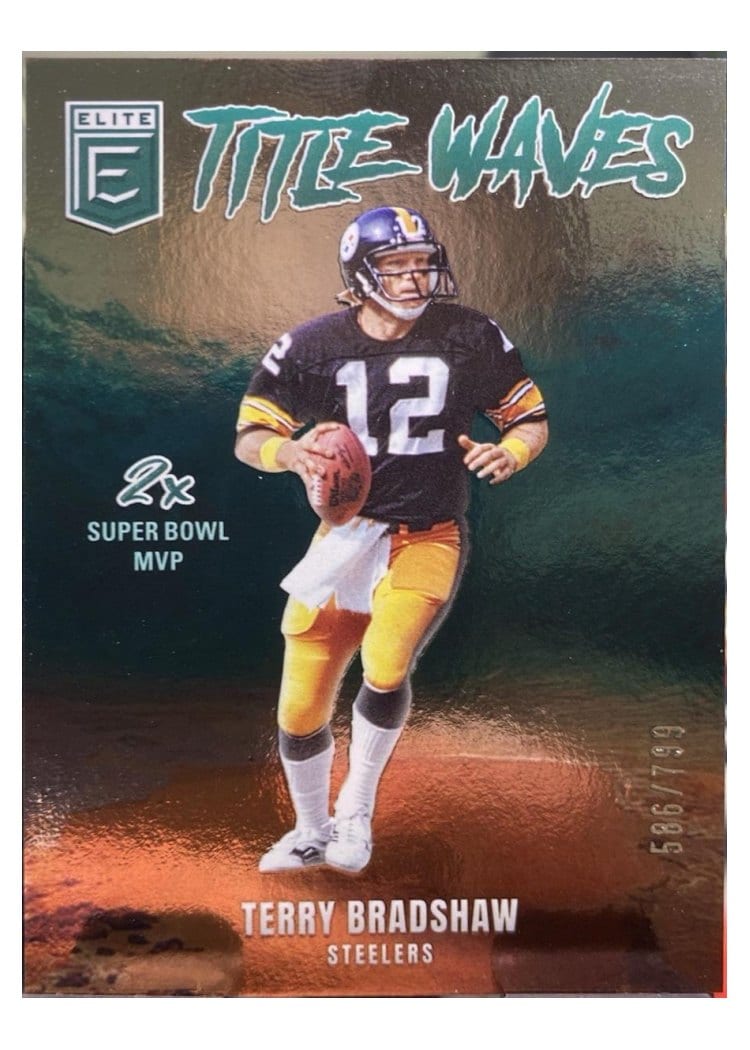 2025 Donruss Elite Title Waves Terry Bradshaw #2 card