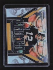 2025 Panini Prizm Black Fractal Terry Bradshaw #10 card