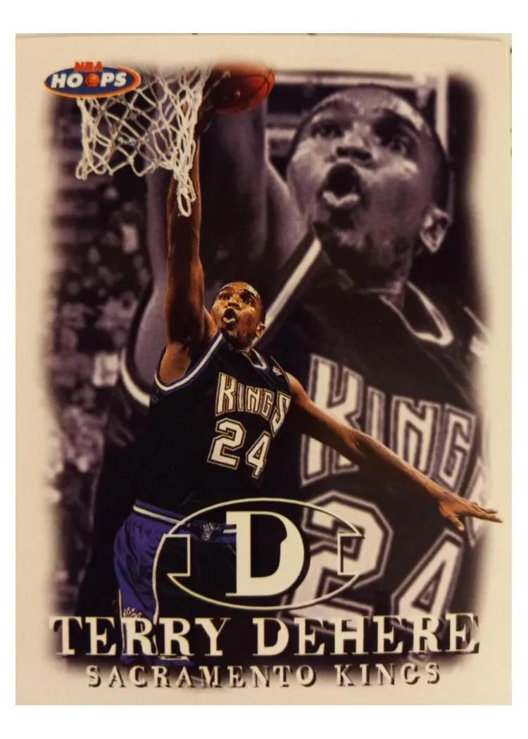 1998 Hoops Terry Dehere #4 card