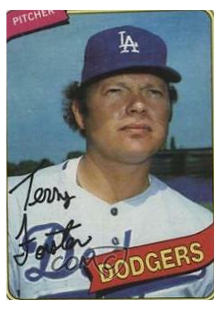 1980 Topps Terry Forster #605 card