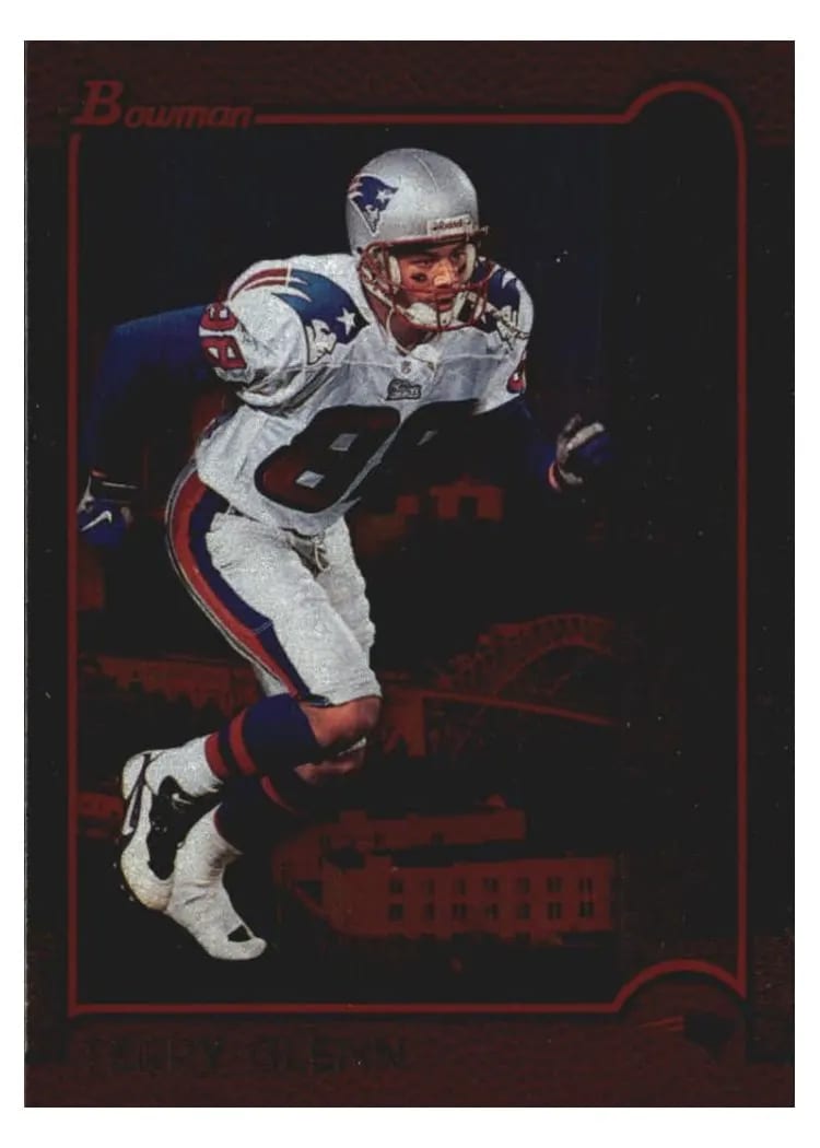 1999 Bowman Terry Glenn #42 card