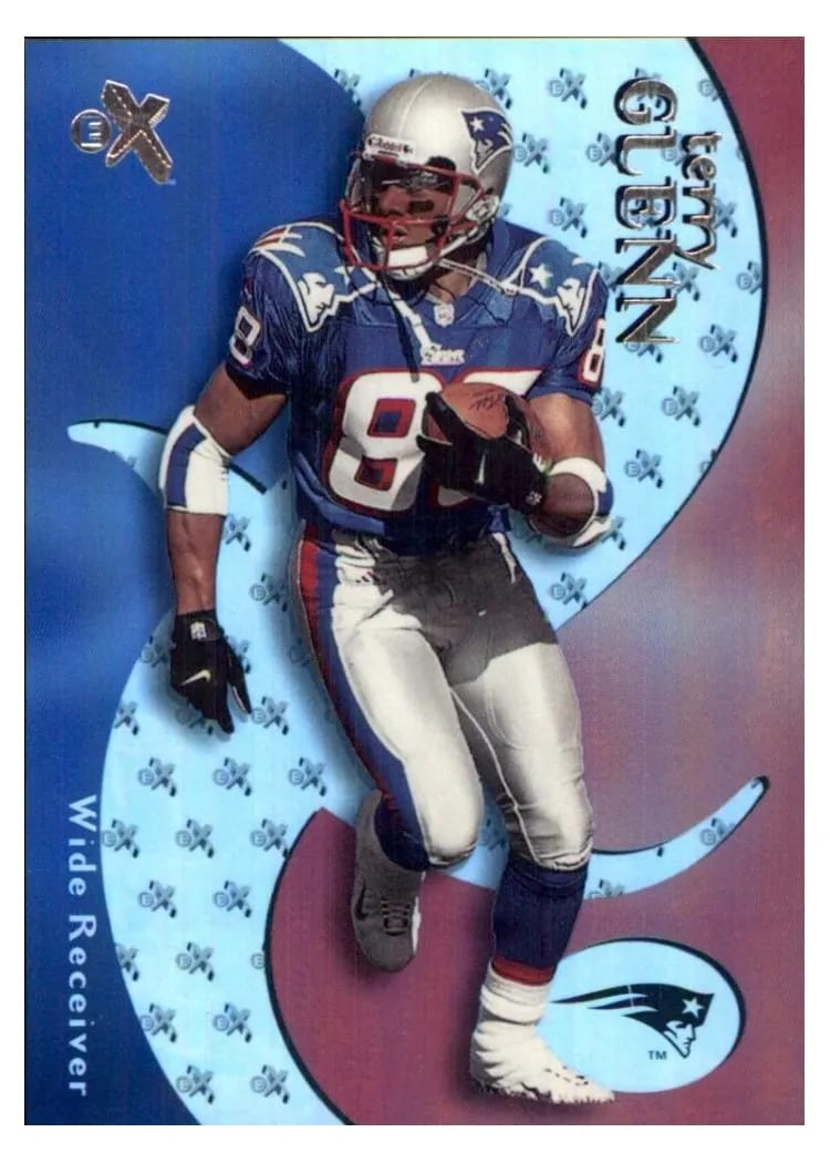 2000 Fleer E X Terry Glenn #5 card