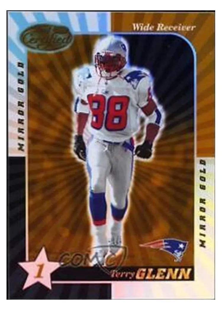 2000 Leaf Certified Terry Glenn #57 card