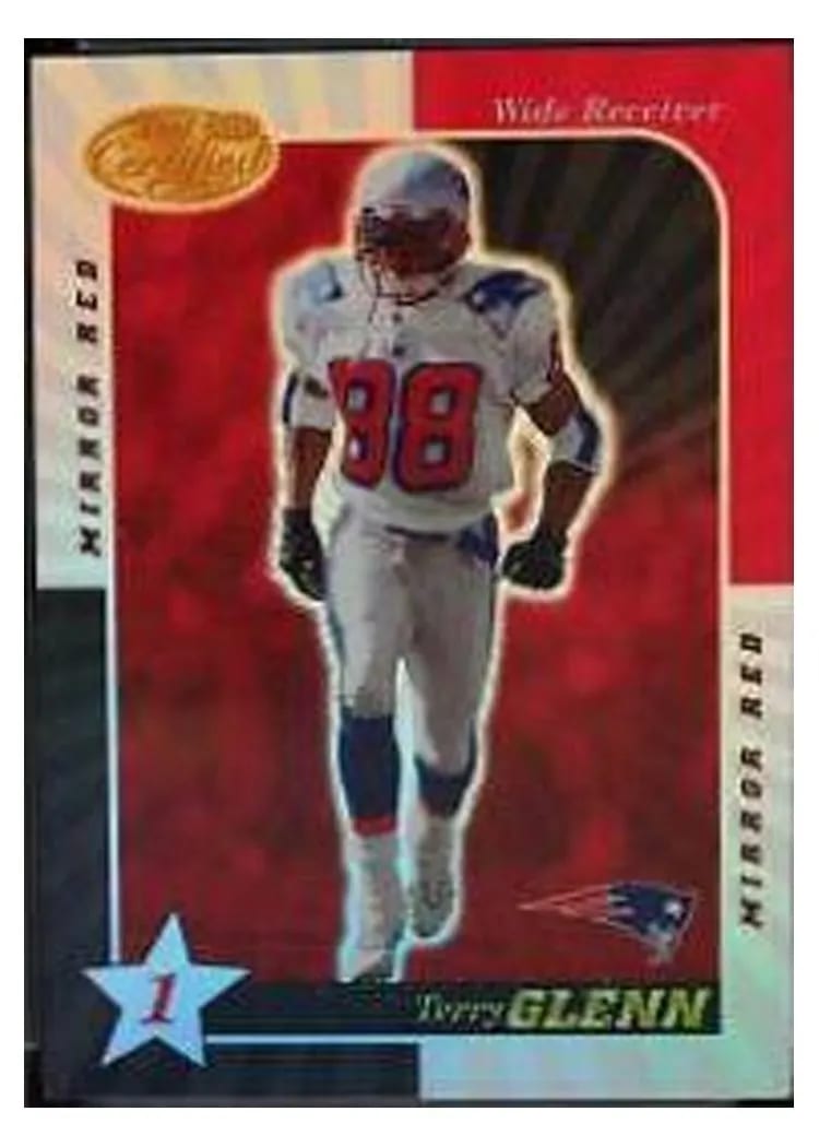 2000 Leaf Certified Terry Glenn #57 card