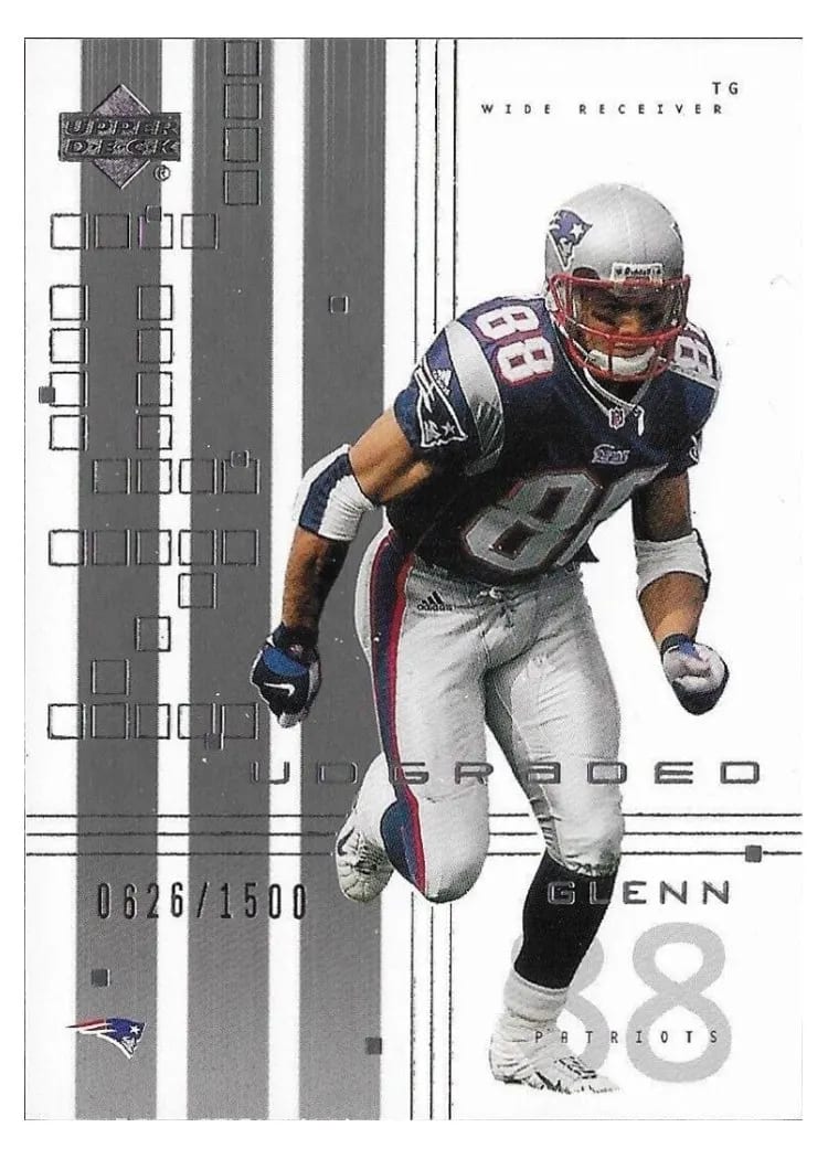 2000 Upper Deck Graded Terry Glenn #49 card