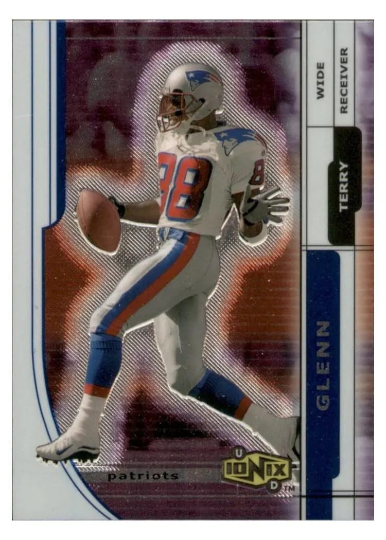 2000 Upper Deck Ionix Terry Glenn #35 card