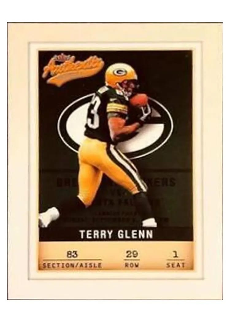 2002 Fleer Authentix Terry Glenn #29 card