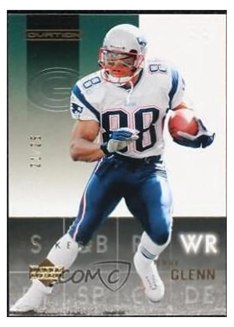 2002 Upper Deck Ovation Terry Glenn Gold #31 card