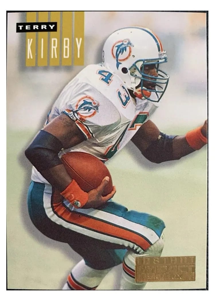 1994 Skybox Impact Instant Terry Kirby #R4 card