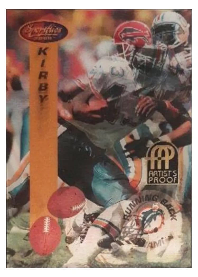 1994 Sportflics Terry Kirby #49 card