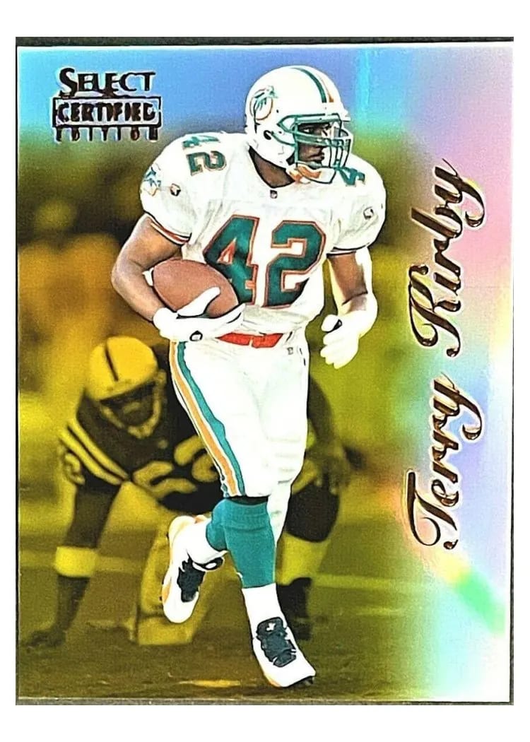 1996 Select Certified Terry Kirby #20 card