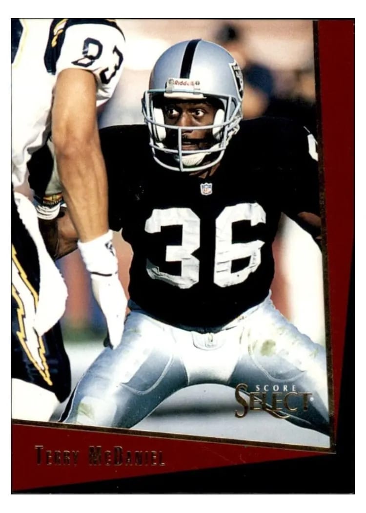 1993 Panini Select Terry McDaniel #17 card