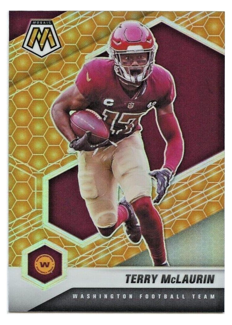 2021 Panini Mosaic Base Set Terry McLaurin #199 card