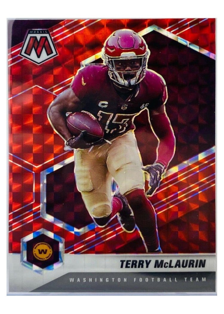 2021 Panini Mosaic Base Set Terry McLaurin #199 card