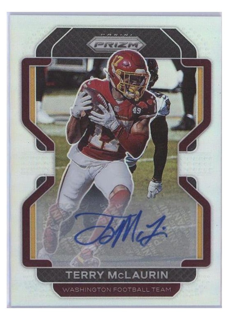 2021 Panini Prizm Base Set Terry McLaurin #208 card