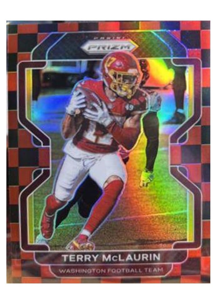 2021 Panini Prizm Base Set Terry McLaurin #208 card