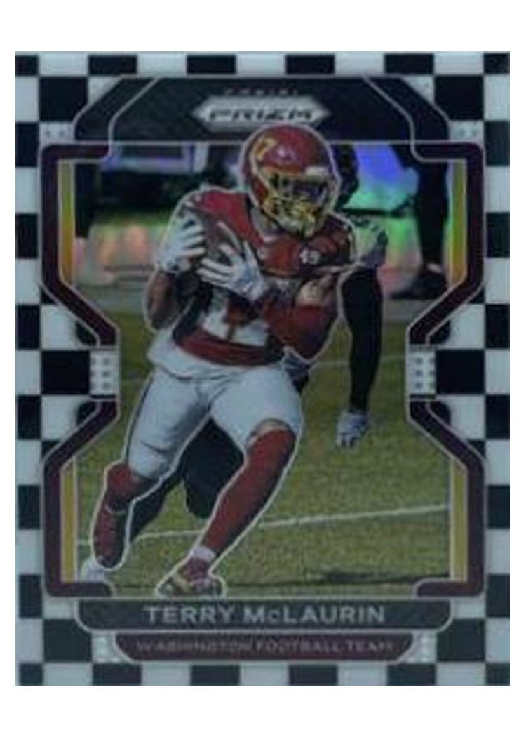 2021 Panini Prizm Base Set Terry McLaurin #208 card
