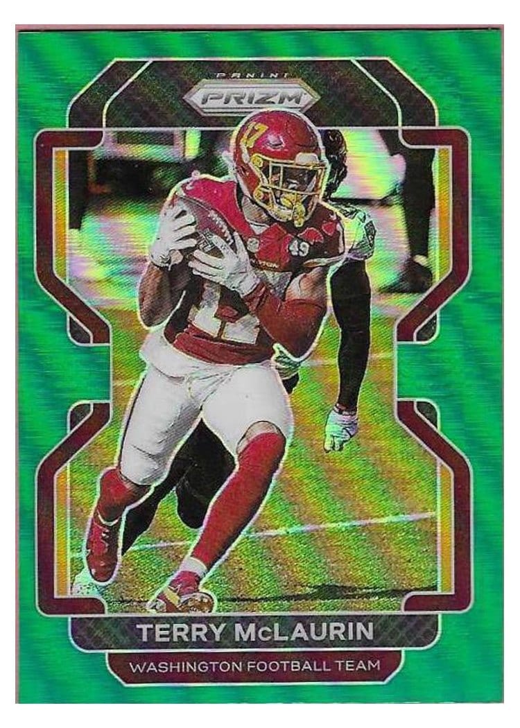 2021 Panini Prizm Base Set Terry McLaurin #208 card