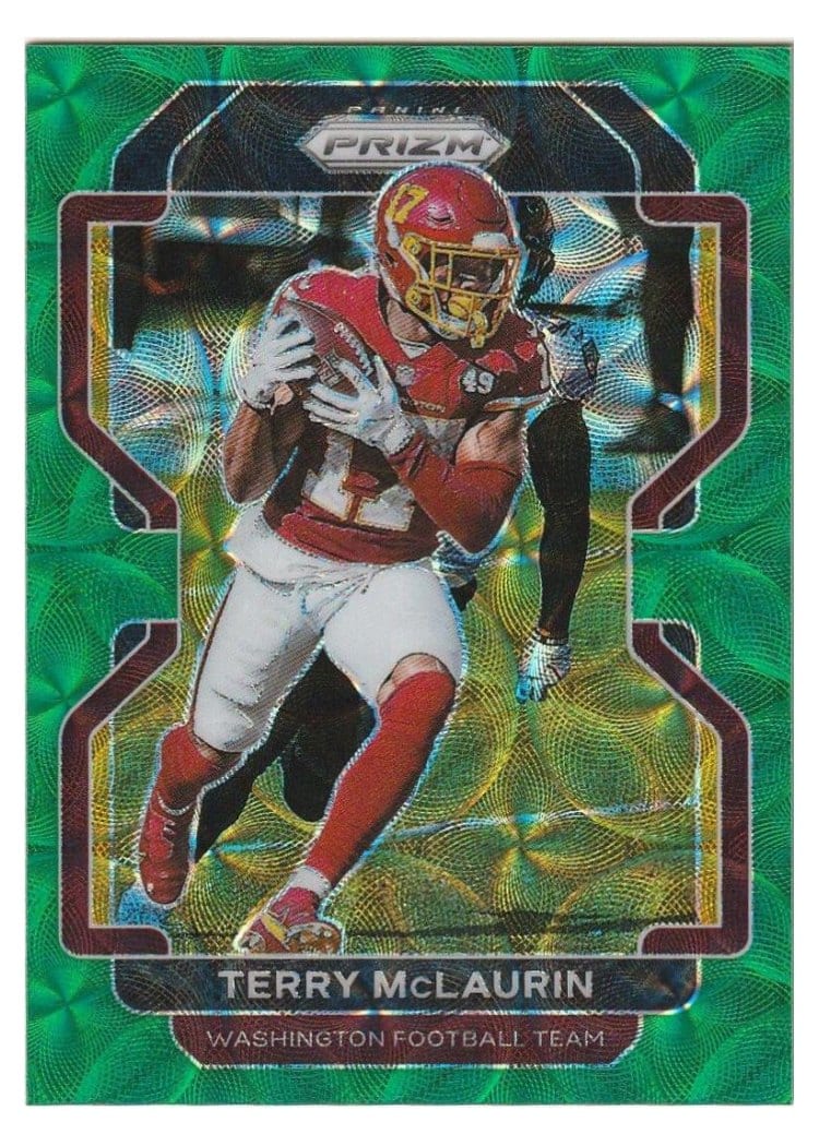2021 Panini Prizm Base Set Terry McLaurin #208 card