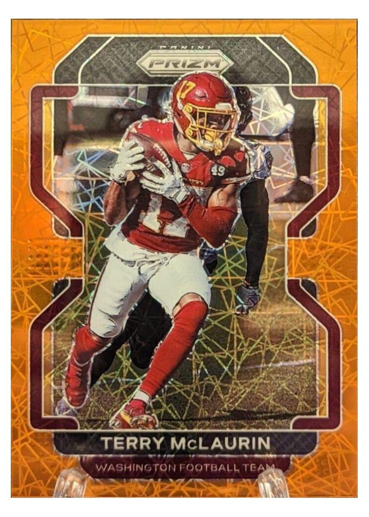 2021 Panini Prizm Base Set Terry McLaurin #208 card